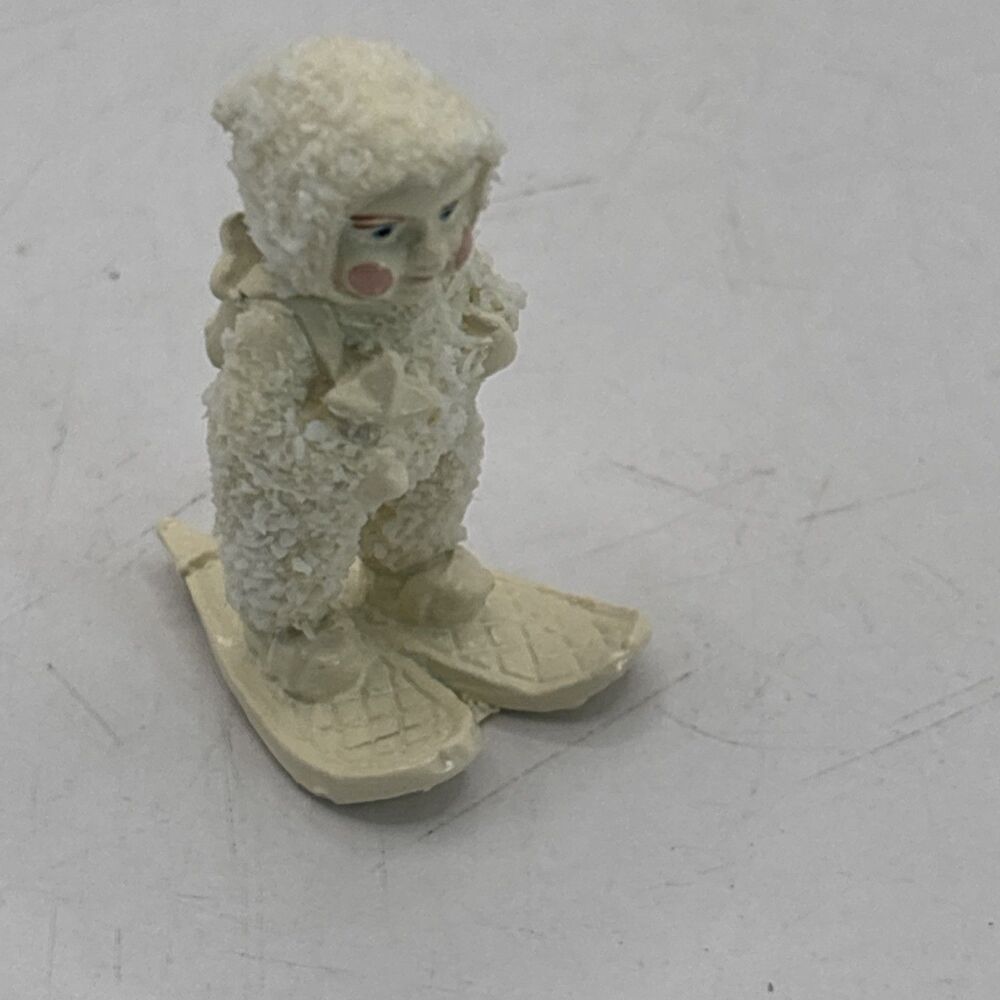 Dept 56 Snowbabies Miniatures "A Special Delivery" Pewter 7624-4